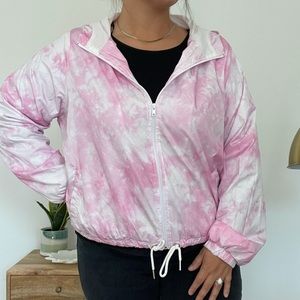 Forever 21 Mesh Lined Rain Jacket